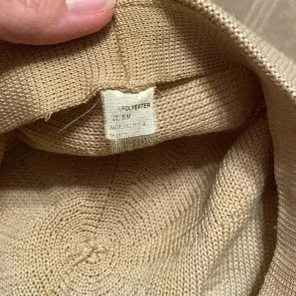 Newsboy Vintage Cabbie Hat Cap Made With Woven Natural Fiber in Size Small. - Picture 5 of 8